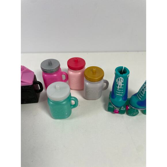 LOL Surprise OMG Doll Accessories Shoes & Mason Jars Lot of 8 - Picture 4 of 5